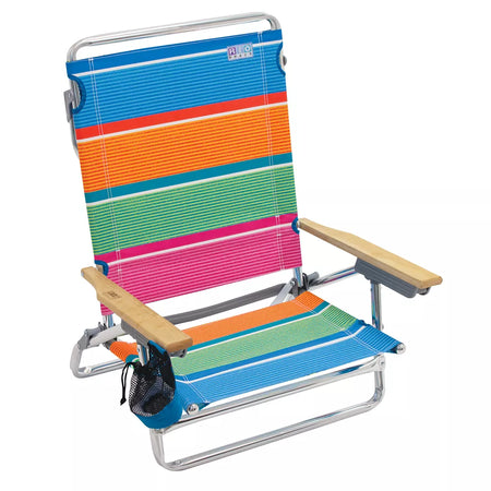 Rio Beach Classic 5-Position Lay-Flat Backpack Beach Chair