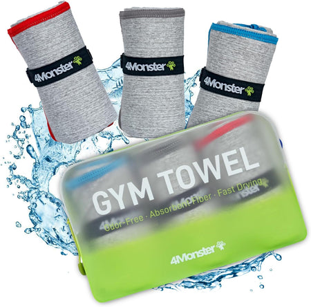 4Monster Microfiber Quick-Dry Travel Towel