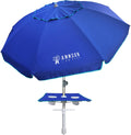 AMMSUN 7ft Heavy Duty High-Wind Beach Umbrella