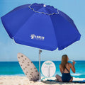 AMMSUN 7ft Heavy Duty High-Wind Beach Umbrella