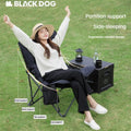Blackdog Folding Camp Chair with Side Pocket