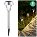 Brightown Solar Pathway Lights (8-Pack)