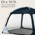 Coleman Skyshade 10x10 Slant Leg Canopy