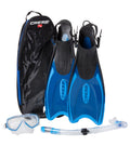 Cressi Palau LAF Snorkel Set (Mask, Snorkel, Fins)