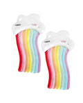 FUNBOY Clear Rainbow Cloud Pool Tube