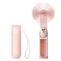 JISULIFE 3-in-1 Handheld Fan + Power Bank + Flashlight
