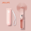 JISULIFE 3-in-1 Handheld Fan + Power Bank + Flashlight