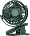 JISULIFE Clip-On Stroller & Desk Fan