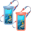 JOTO Universal Waterproof Phone Pouch (2-Pack)