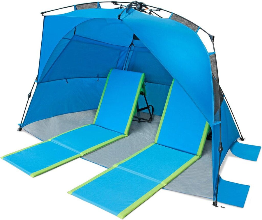Pacific Breeze Easy Setup Beach Tent Deluxe XL