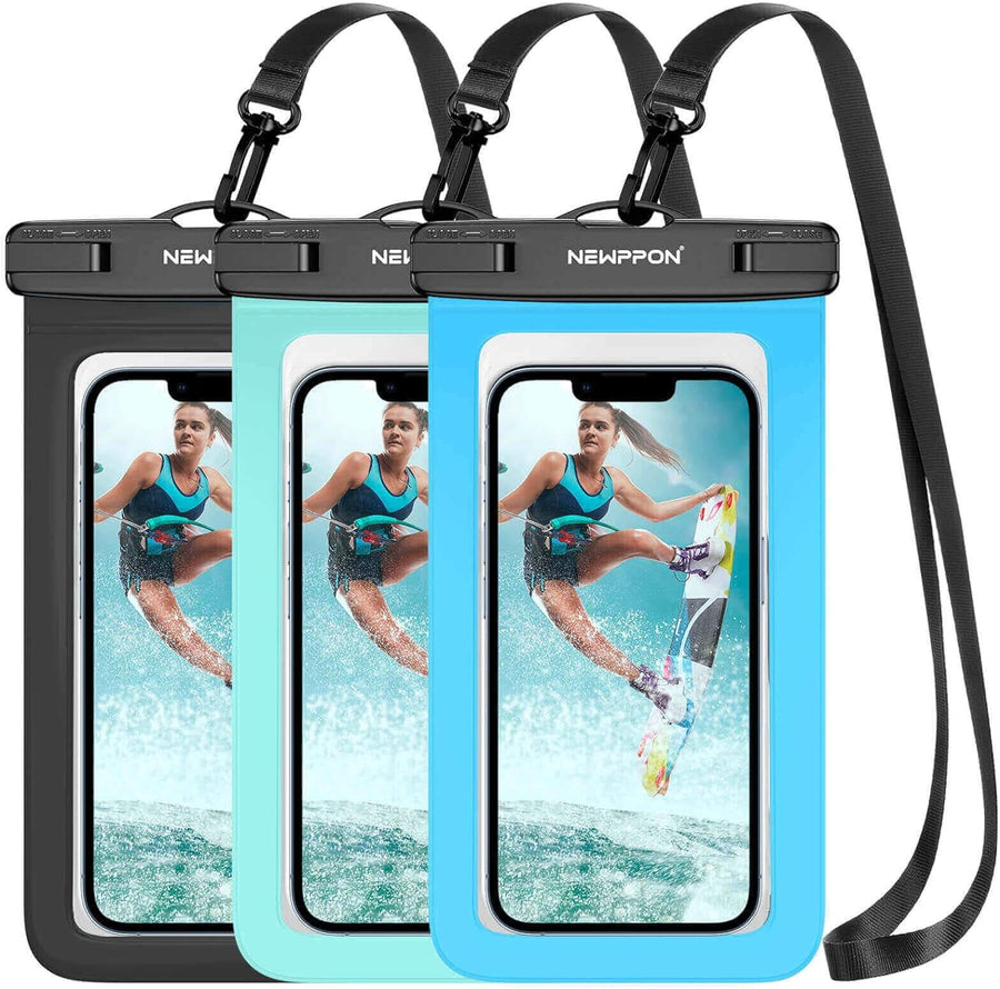 PACOONE Floating Waterproof Phone Pouch (2-Pack)