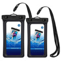 PACOONE Floating Waterproof Phone Pouch (2-Pack)