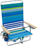 Rio Beach Classic 5-Position Lay-Flat Backpack Beach Chair