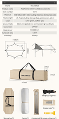 ROCKBROS Camping Canopy Sunshade Tarp