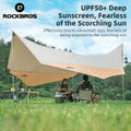 ROCKBROS Camping Canopy Sunshade Tarp