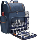 Sanne Insulated Picnic Backpack for 4 (with Tableware)