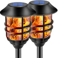 Shustar Solar Flickering Flame Torch Lights (2-Pack)