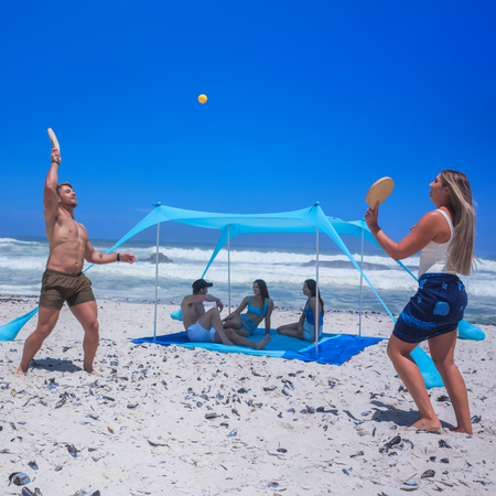 Sun Ninja Pop-Up Beach Tent (4-Person)