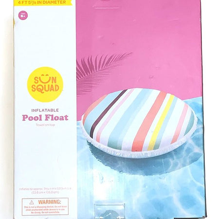 Sun Squad Round Beach Towel