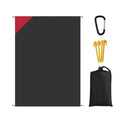 TOMSHOO Outdoor Camping Blanket with Stakes