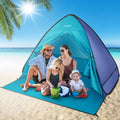 TOMSHOO Portable Beach Shade Tent with Sand Pockets