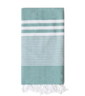 Turkish-T Bordered Beach Towel