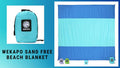 WEKAPO Sand-Free Beach Blanket (XL)