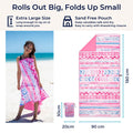 Zipsoft Sand-Free Beach Towel XL