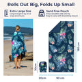 Zipsoft Sand-Free Beach Towel XL